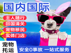 白城机场空运国际宠物托运 【国